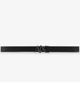 A|X Armani Exchange Men's Skinny Logo Reversible Belt