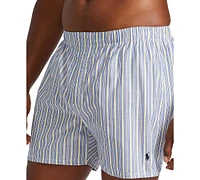 Polo Ralph Lauren Men's 3-Pack Big & Tall Woven Boxers