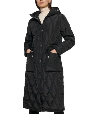 Kenneth Cole Women's Hooded Anorak Coat