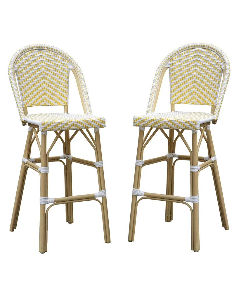 Cousco Patio Bar Chairs, Set of 2