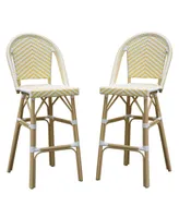 Cousco Patio Bar Chairs, Set of 2