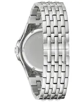 Bulova Men's Phantom Crystal Stainless Steel Bracelet Watch 42mm