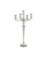 Traditional Candlestick Holders - Silver