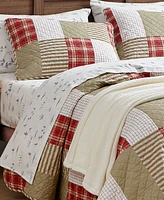 Eddie Bauer Camano Island Plaid 3-Pc. Quilt Set, King