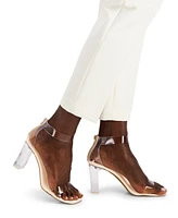 I.n.c. International Concepts Women's Makenna Two-Piece Clear Vinyl Dress Sandals, Created for Macy's