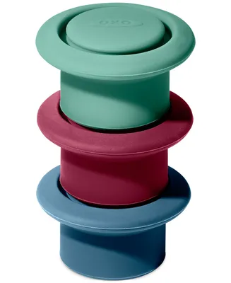 Oxo 3-Pc. Silicone Wine Stoppers