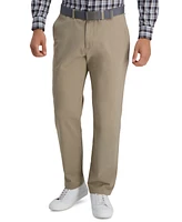 Haggar Men's Straight Fit Soft Chino Premium Dress Pant