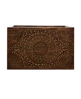 Wood Eclectic Accent Table