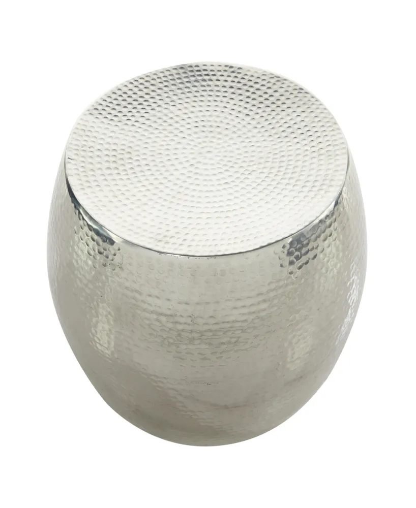 Contemporary Accent Table - Silver