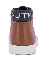 Nautica Big Boys Wharf Harbour Padded Collar Casual High-top Sneaker