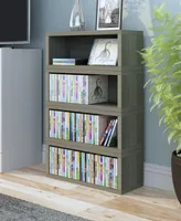 Way Basics Stackable Cd Storage Rack