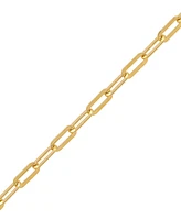 Giani Bernini Paperclip Link Ankle Bracelet, Created for Macy's