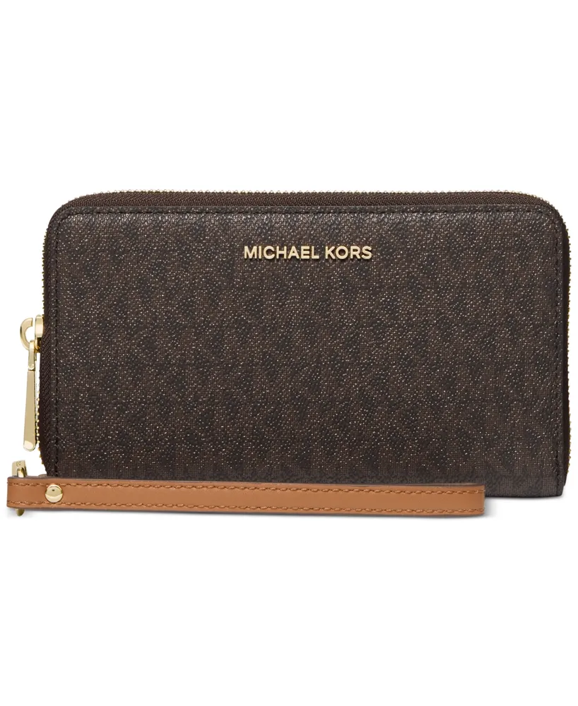 Michael Kors Logo Jet Set Flat Multifunction Phone Case