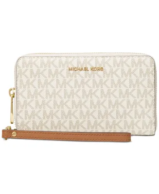 Michael Kors Logo Jet Set Flat Multifunction Phone Case