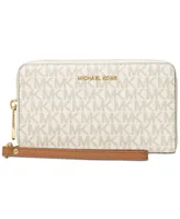 Michael Kors Logo Jet Set Flat Multifunction Phone Case