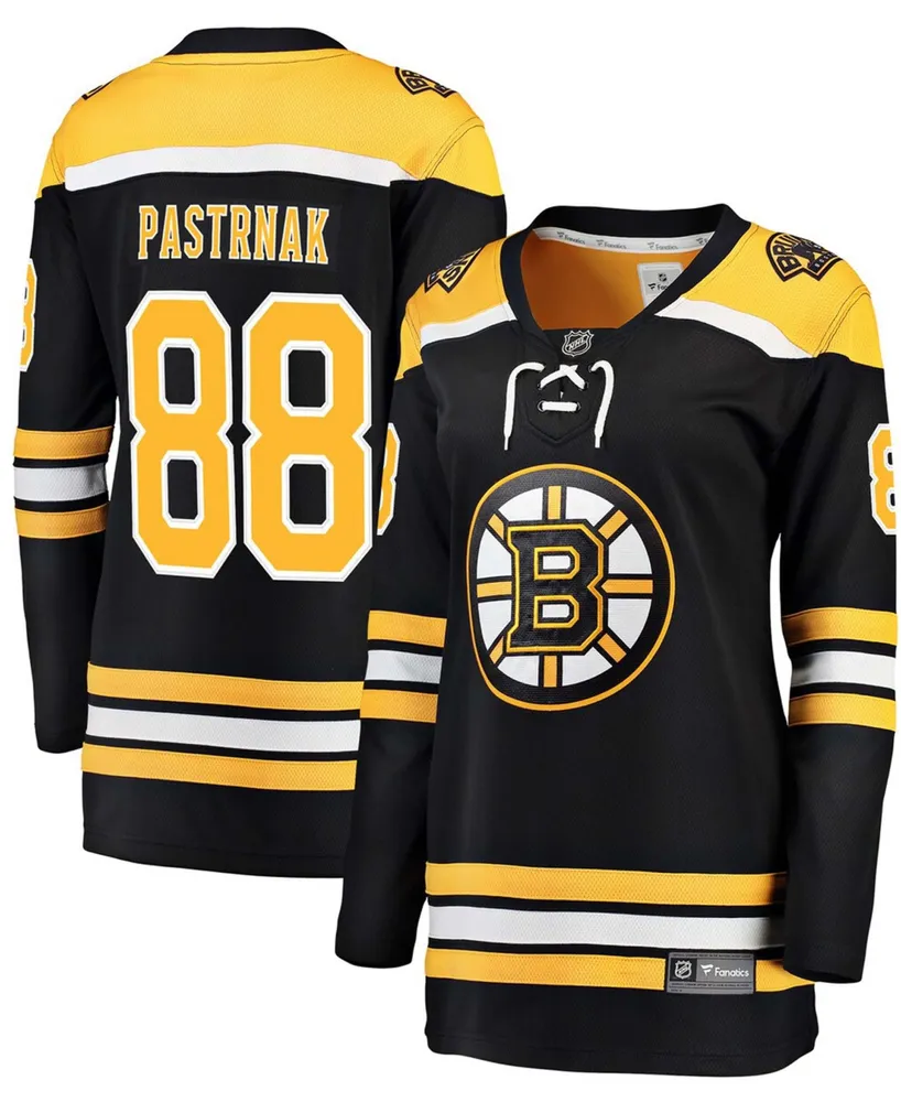 Women's David Pastrnak Black Boston Bruins Home Premier Breakaway Player Jersey