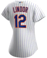 Women's Francisco Lindor White New York Mets Home Replica Player Jersey