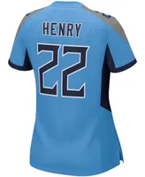 Women's Derrick Henry Light Blue Tennessee Titans Game Jersey