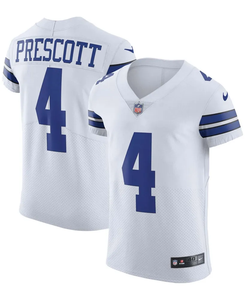 Men's Dak Prescott White Dallas Cowboys Vapor Elite Player Jersey