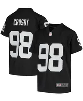 Nike Big Boys Maxx Crosby Las Vegas Raiders Alternate Game Jersey