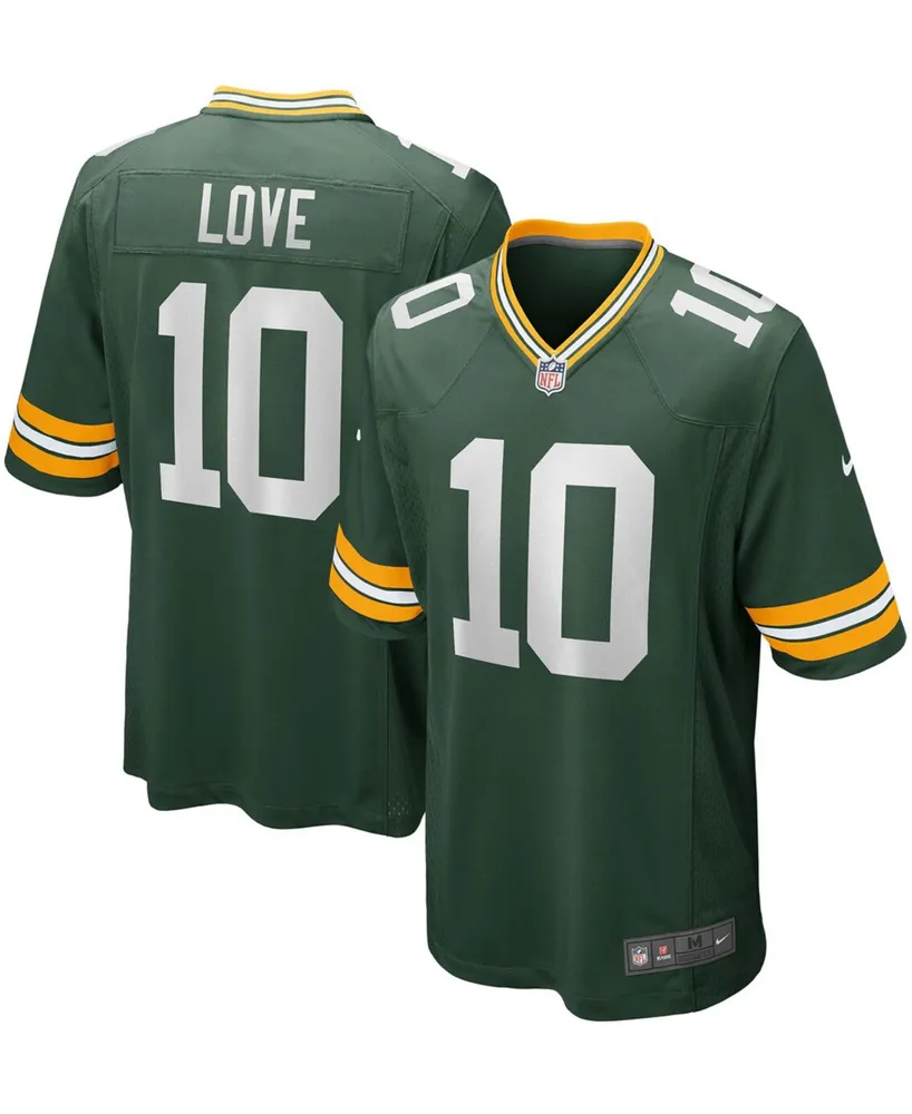 Men's Jordan Love Green Bay Packers Game Jersey