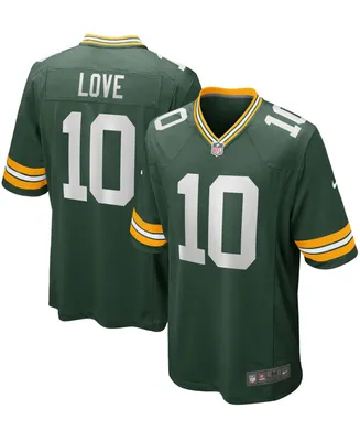 Men's Jordan Love Green Green Bay Packers Game Jersey