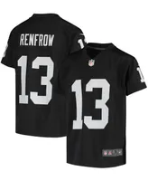 Big Boys and Girls Hunter Renfrow Black Las Vegas Raiders 2020 Game Jersey