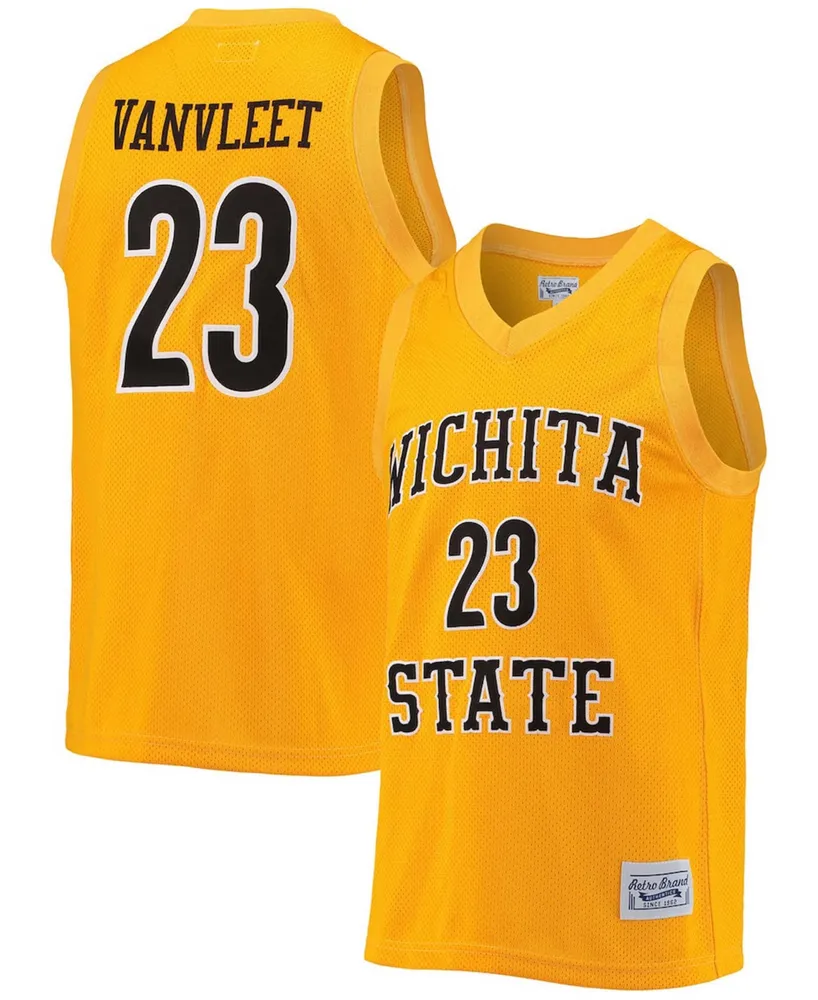 Men's Fred VanVleet Gold Wichita State Shockers Commemorative Classic Basketball Jersey