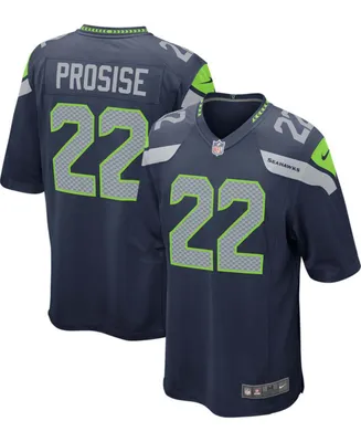 Big Boys and Girls C.j. Prosise College Navy Seattle Seahawks Game Jersey