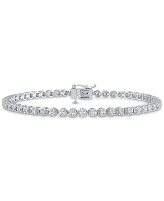 Igi Certified Diamond Tennis Bracelet (2 ct. t.w.) 14k White Gold or Yellow