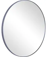 Round Metal Frame Mirror