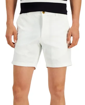 Club Room Men's Regular-Fit 7" 4-Way Stretch Shorts, Created for Macy's
