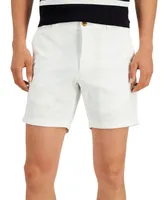 Club Room Men's Regular-Fit 7" 4-Way Stretch Shorts, Created for Macy's