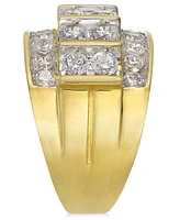 Men's Diamond Elevated Cluster Ring (3 ct. t.w.) 10k Gold