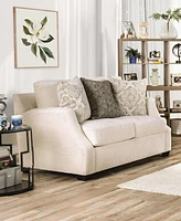 Furniture of America Quavo Upholstered Loveseat