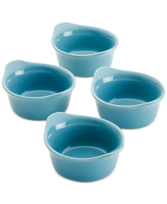 Rachael Ray Ceramics Round Ramekin Dipper Cups, Set of 4