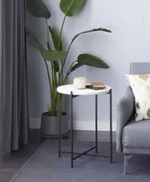 Contemporary Terrazzo Accent Table