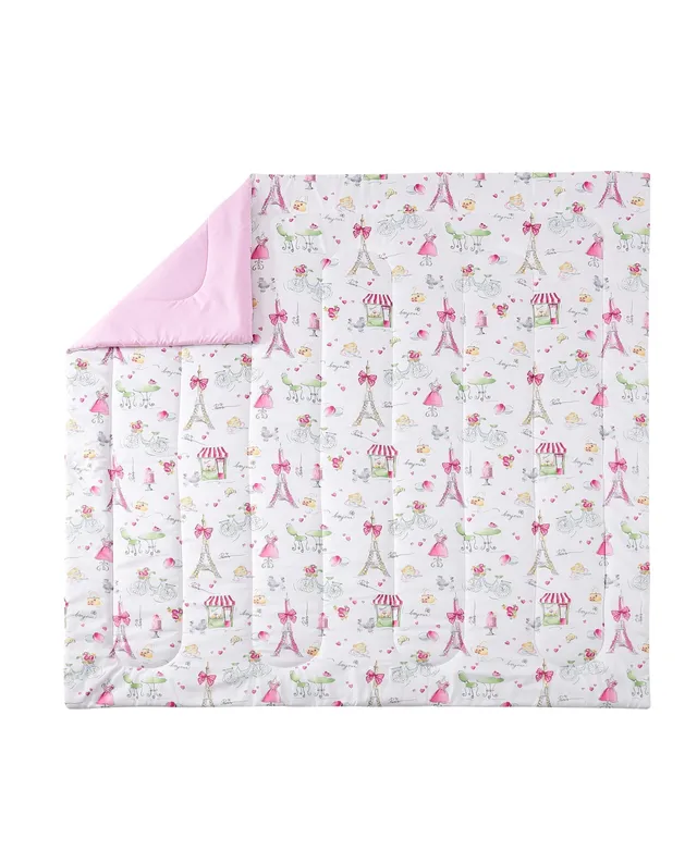 Urban Playground Pretty In Paris Reversible Comforter Set, Color: Pink -  JCPenney