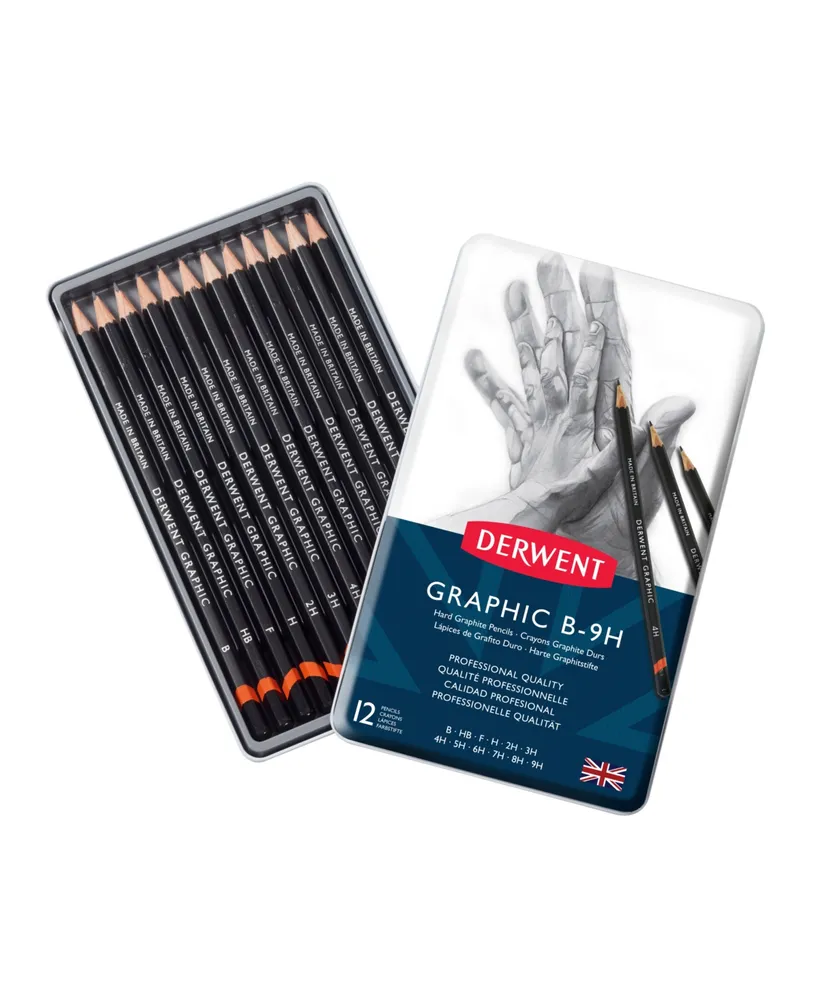 Derwent Graphic Technical Set, 12 Pieces