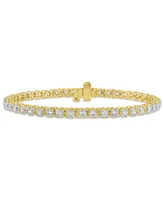 Diamond Tennis Bracelet (4 ct. t.w.) in 14k White Gold or 14k Yellow Gold