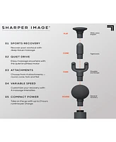 Sharper Image Powerboost Move Deep Tissue Travel Percussion Massager