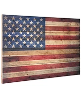 Empire Art Direct 'American Dream' Arte De Legno Digital Print on Solid Wood Wall Art - 45" x 30"