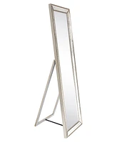 Empire Art Direct Solid Wood Frame Covered with Beveled Antique Mirror - 64" x 18"