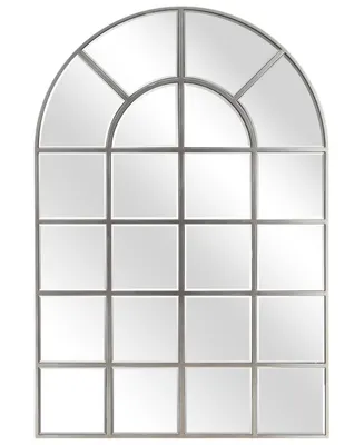 Empire Art Direct Solid Wood Base Covered with Beveled Arch Window Mirror - 30" x 40"