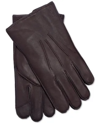 Polo Ralph Lauren Men's Water-Repellant Leather Gloves