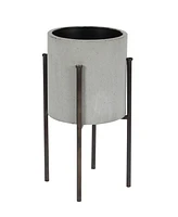 Metal Modern Planter, Set of 2