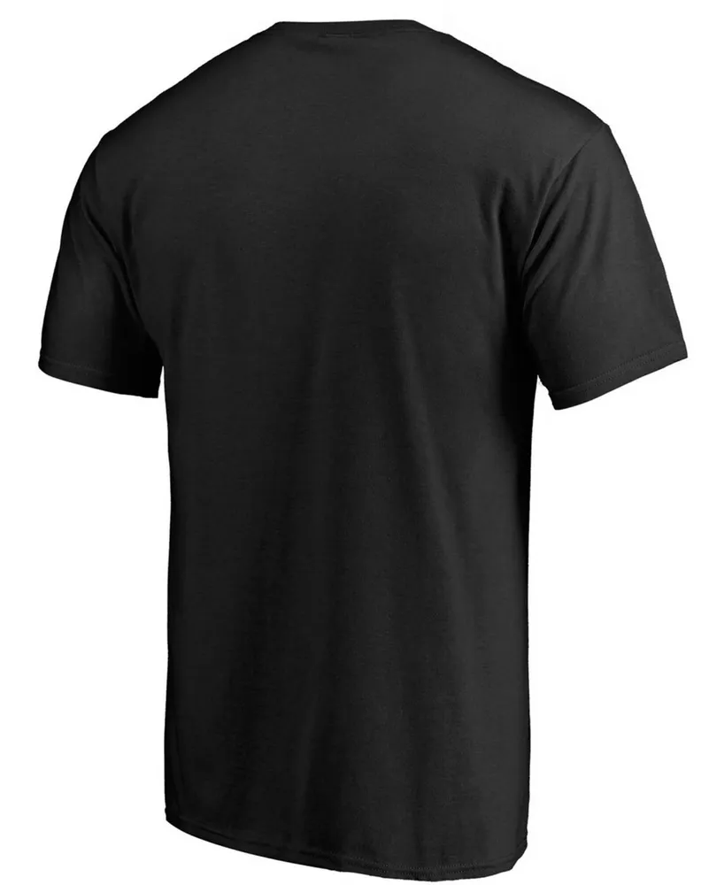 Men's Fanatics Black Toronto Raptors Primary Team Logo T-shirt