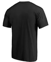 Men's Fanatics Black Toronto Raptors Primary Team Logo T-shirt