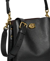 Coach Willow Leather Bucket Bag