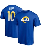 Men's Cooper Kupp Royal Los Angeles Rams Player Icon Name and Number T-shirt